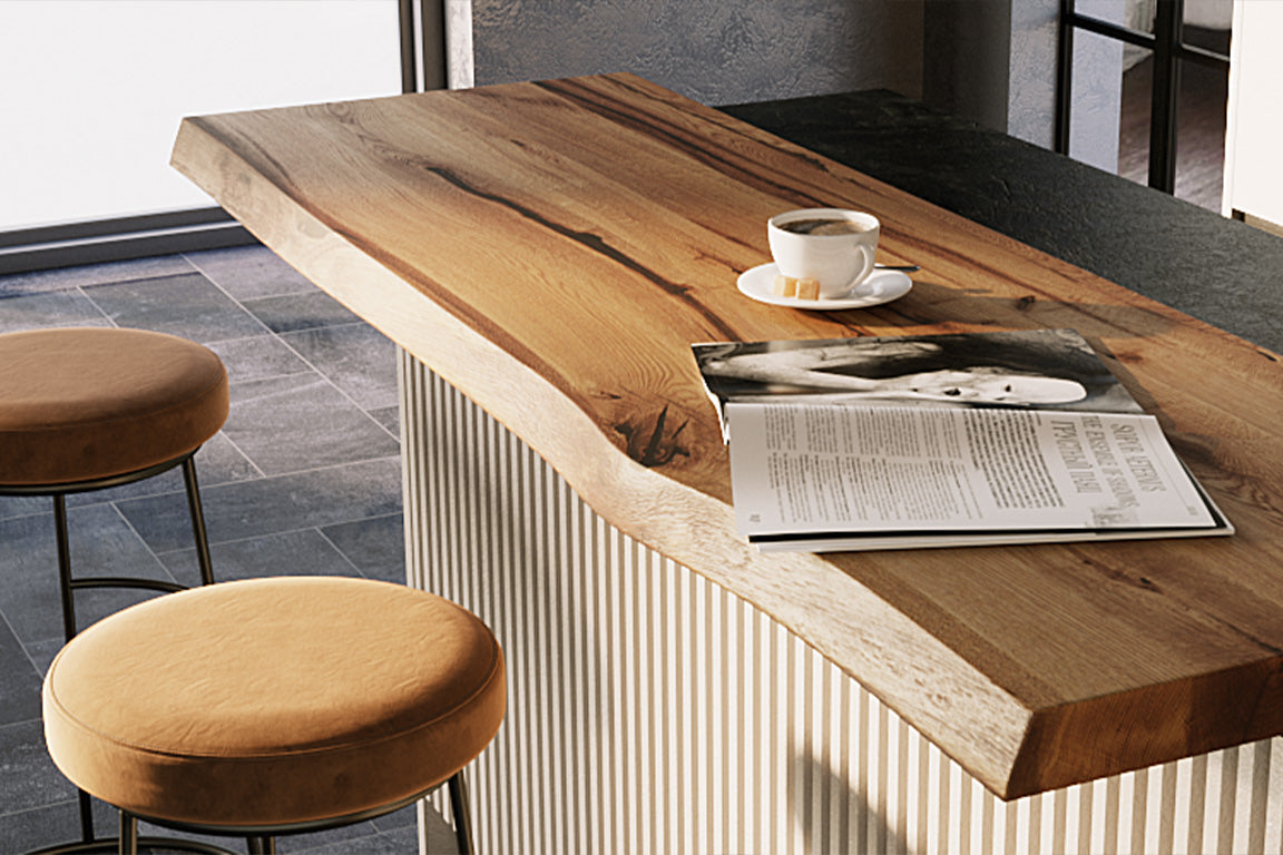 Welche Abmessungen für Tresenplatten?