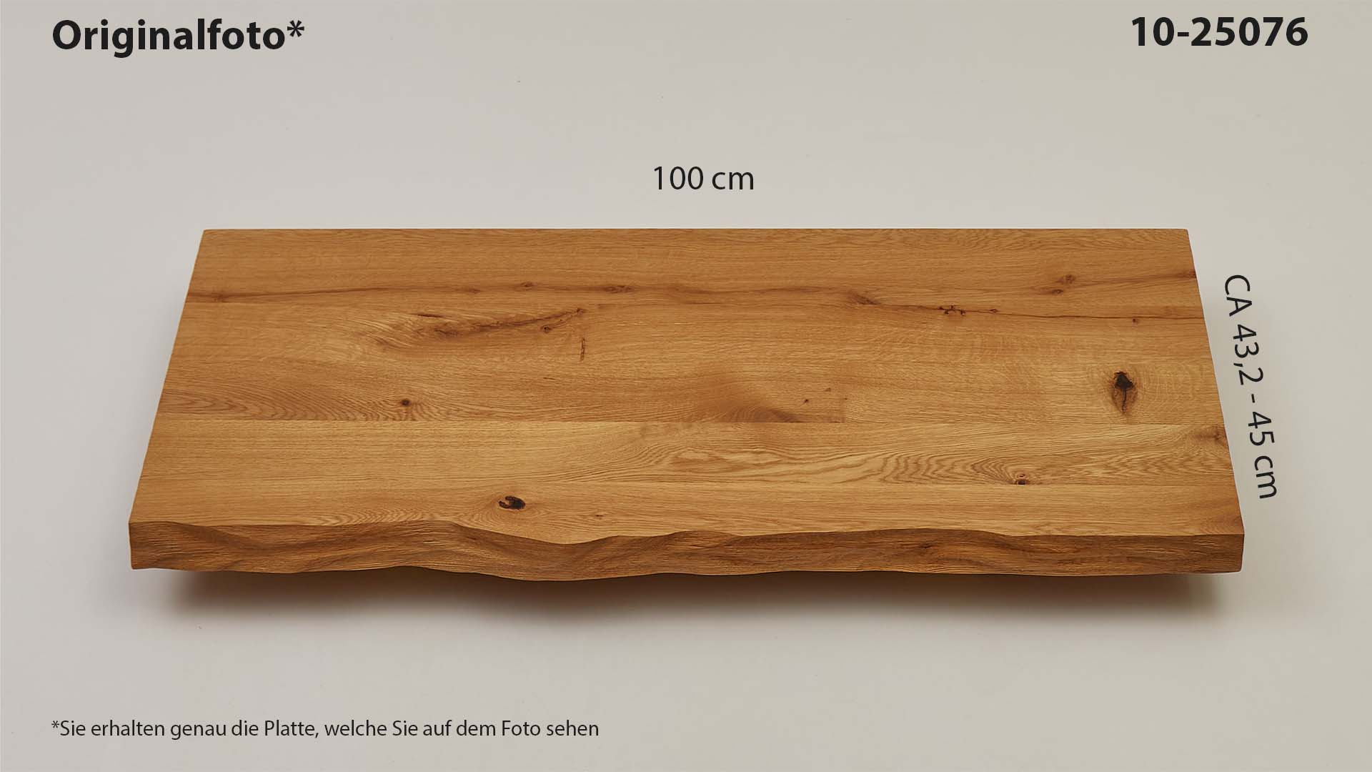 Eichenplatte 10-25076