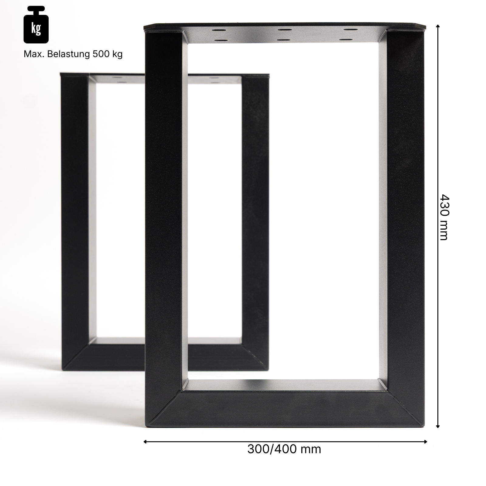 Bankbeine U-Design