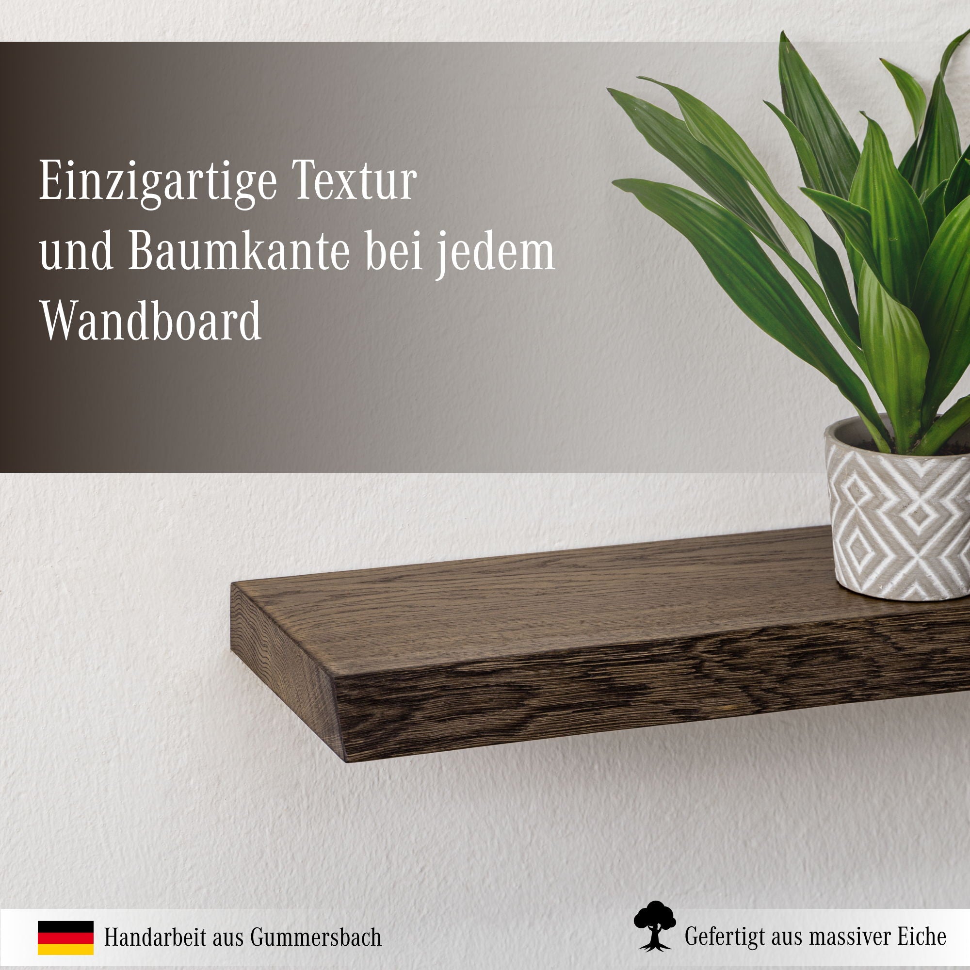 Wandregal Ruby Dunkel