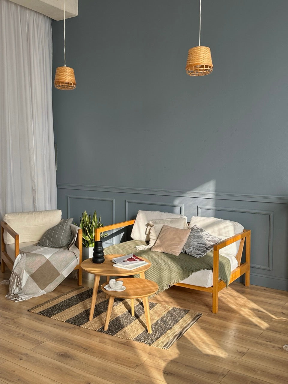 Coffee table set of 2 Munich