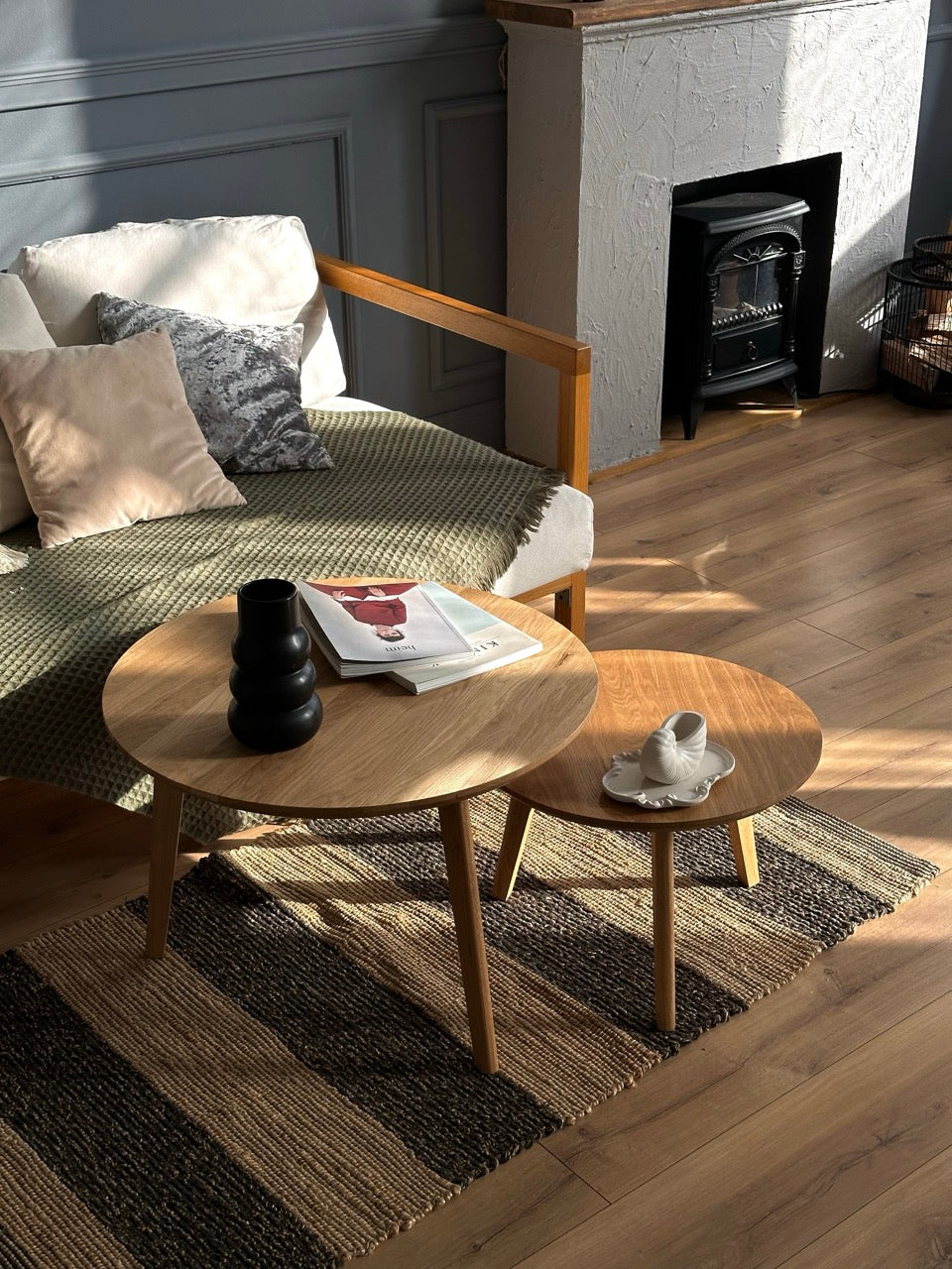 Coffee table set of 2 Munich