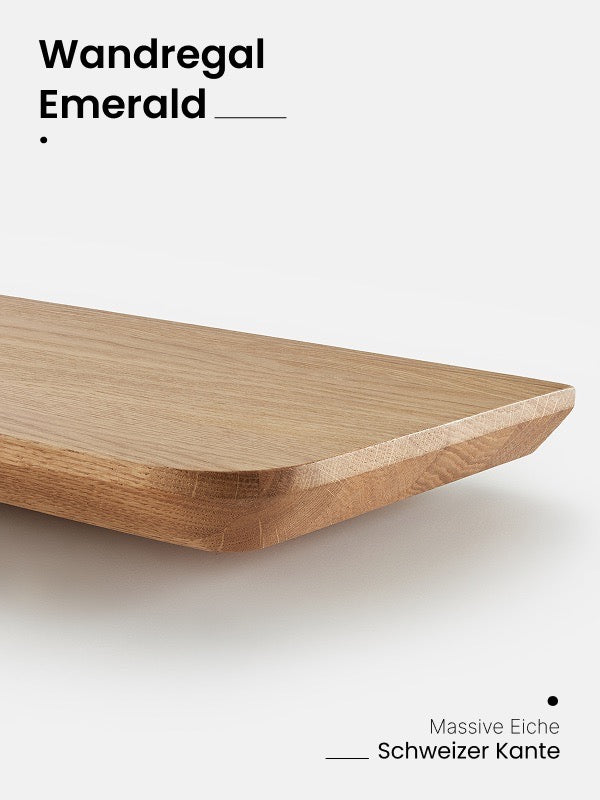 Wandregal Schweizer Kante Emerald