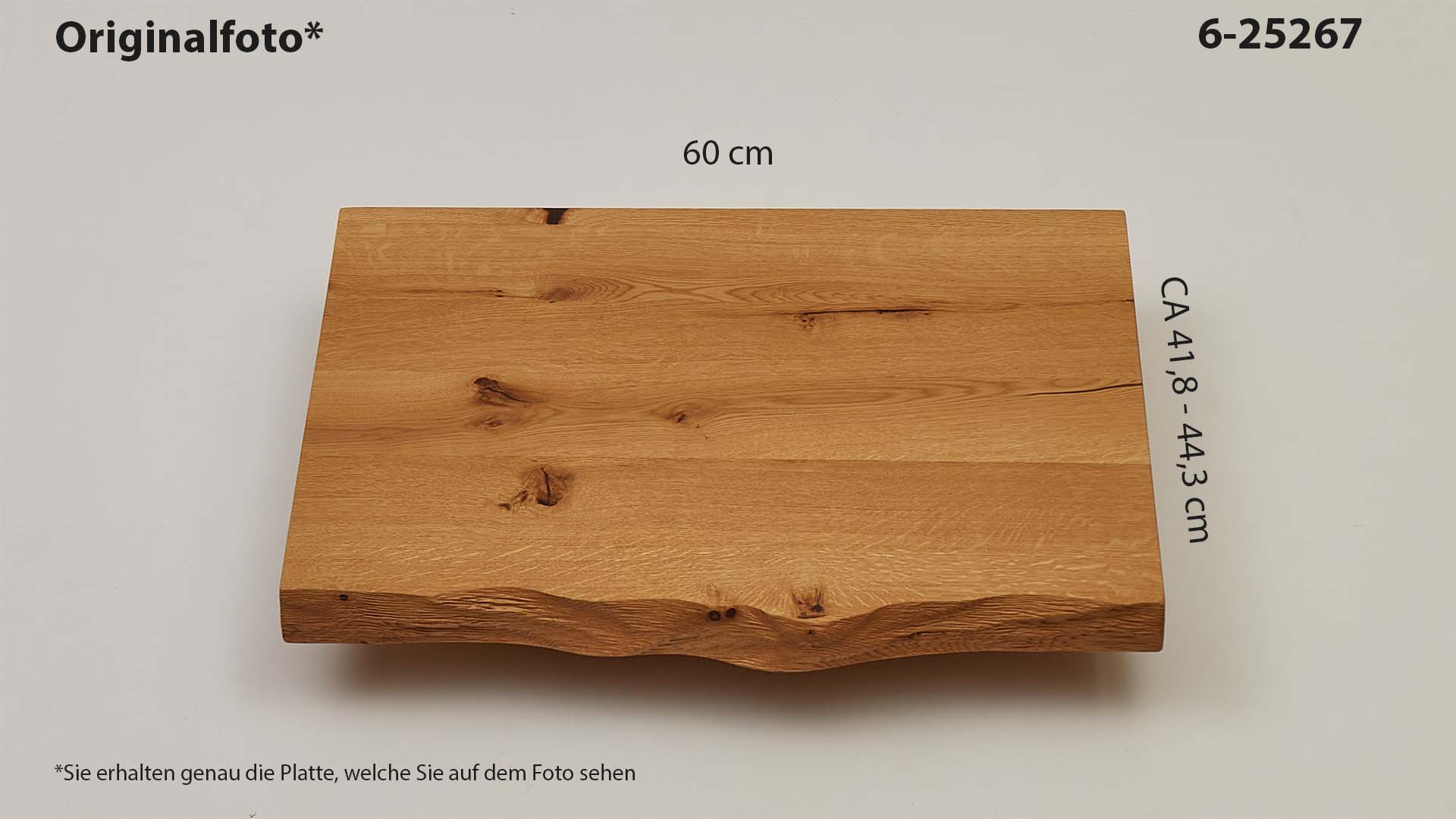 Eichenplatte 6-25267