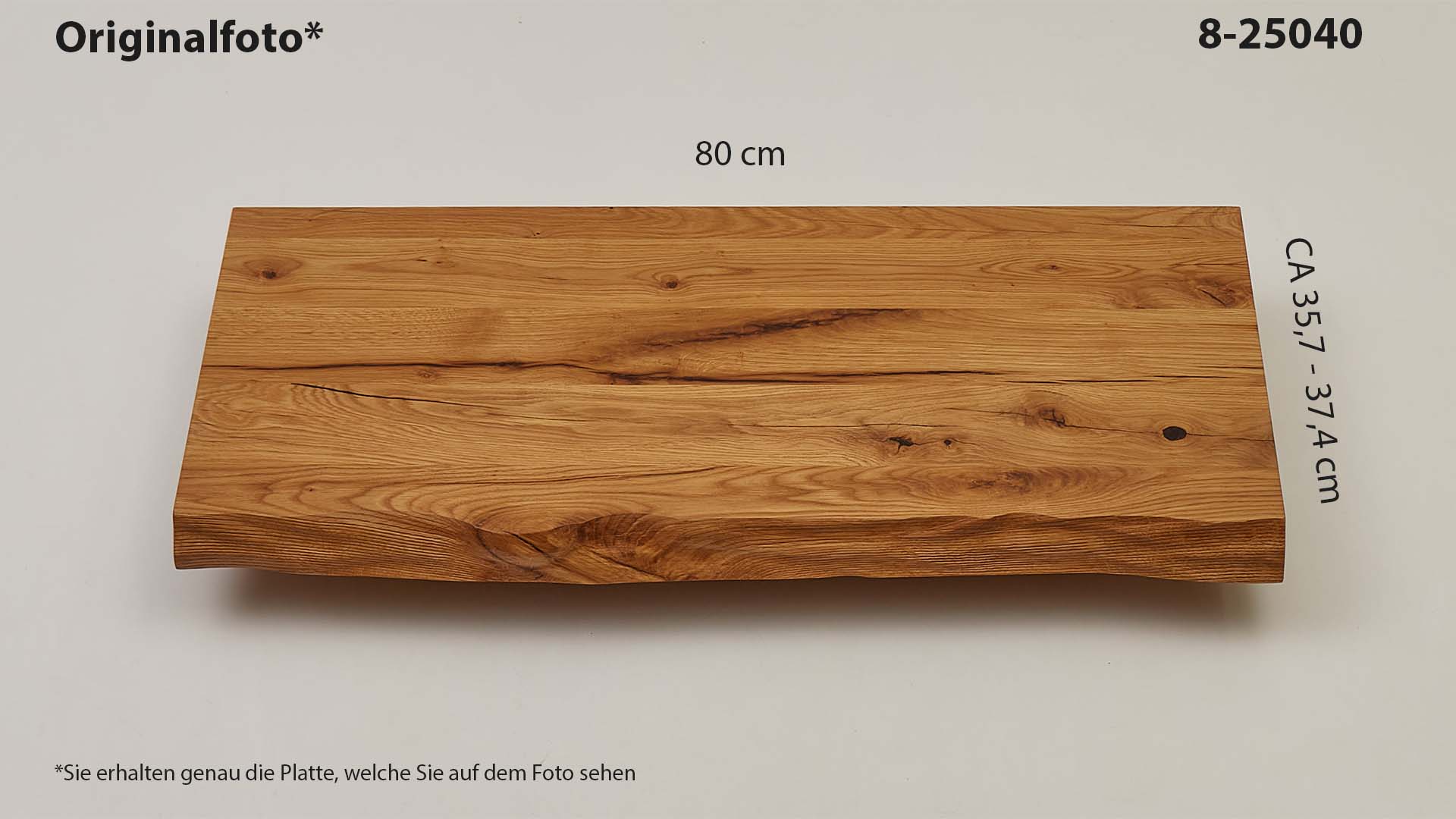 Eichenplatte 8-25040