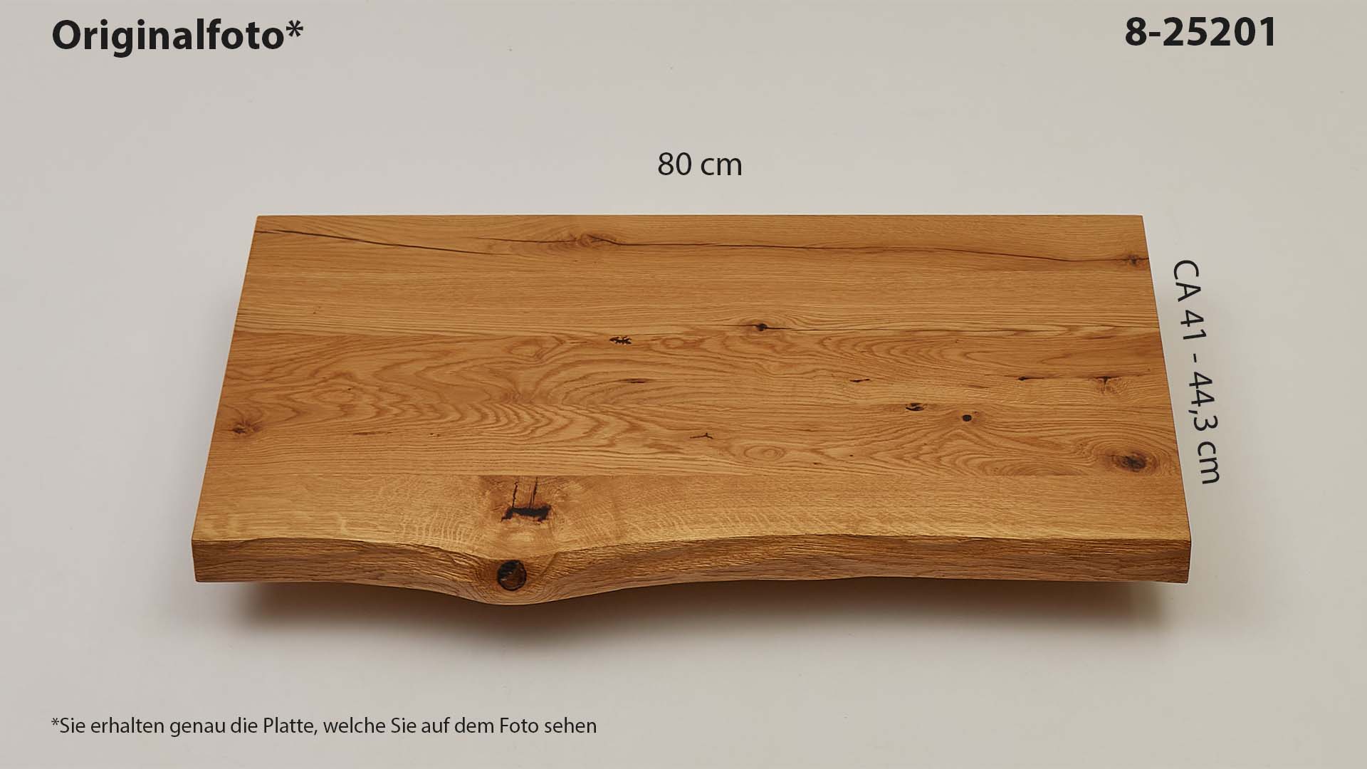 Eichenplatte 8-25201