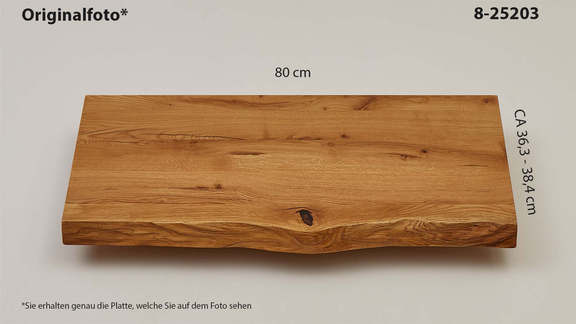 Eichenplatte 8-25203