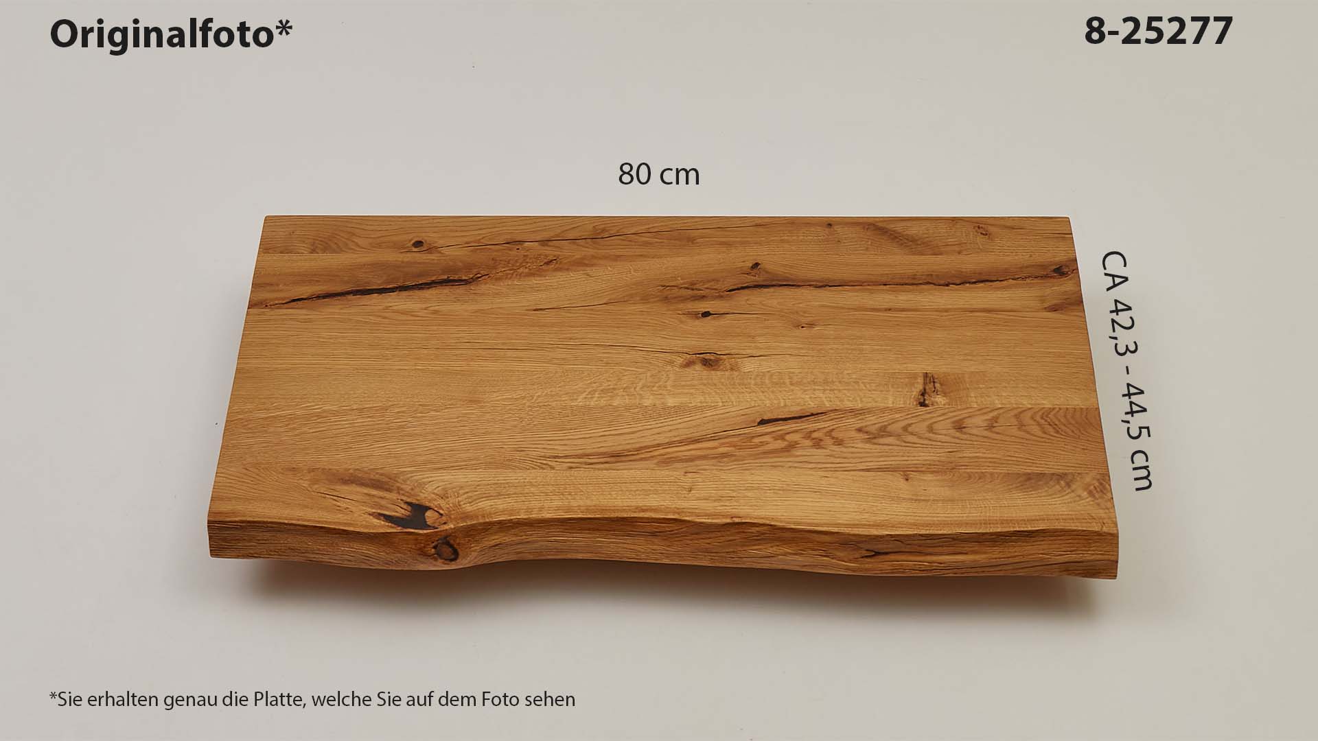 Eichenplatte 8-25277
