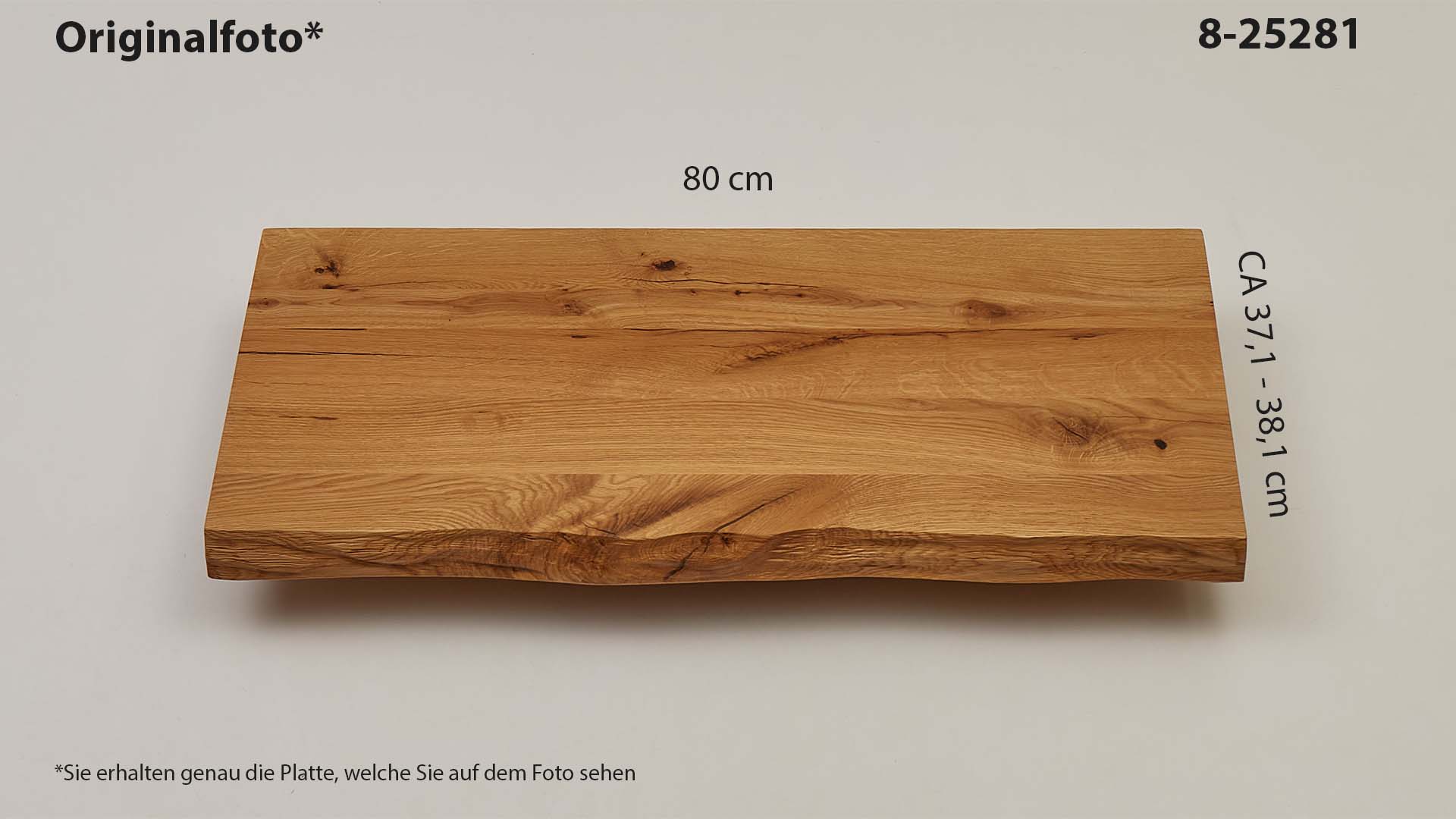 Eichenplatte 8-25281