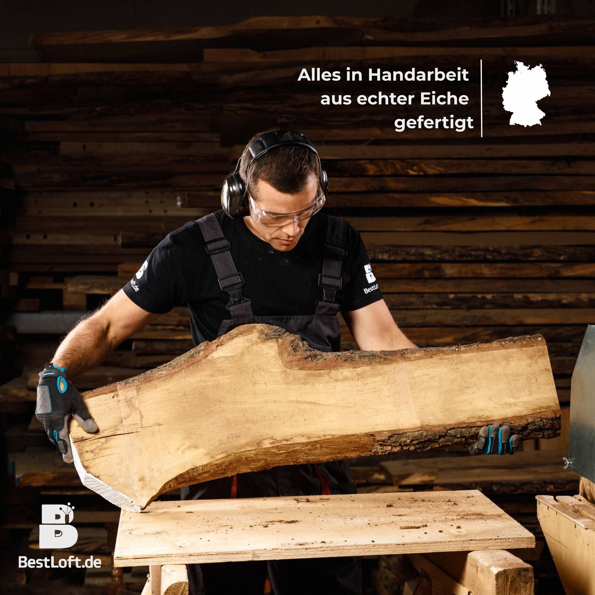 Wandregal Schweizer Kante Emerald