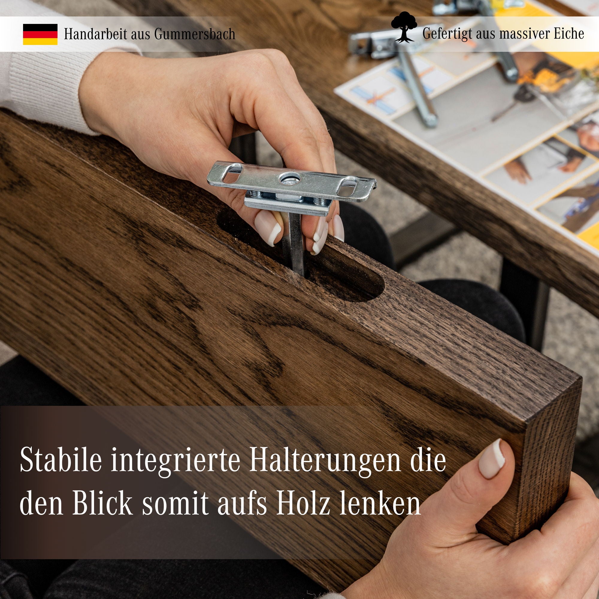 Wandregal Ruby Dunkel