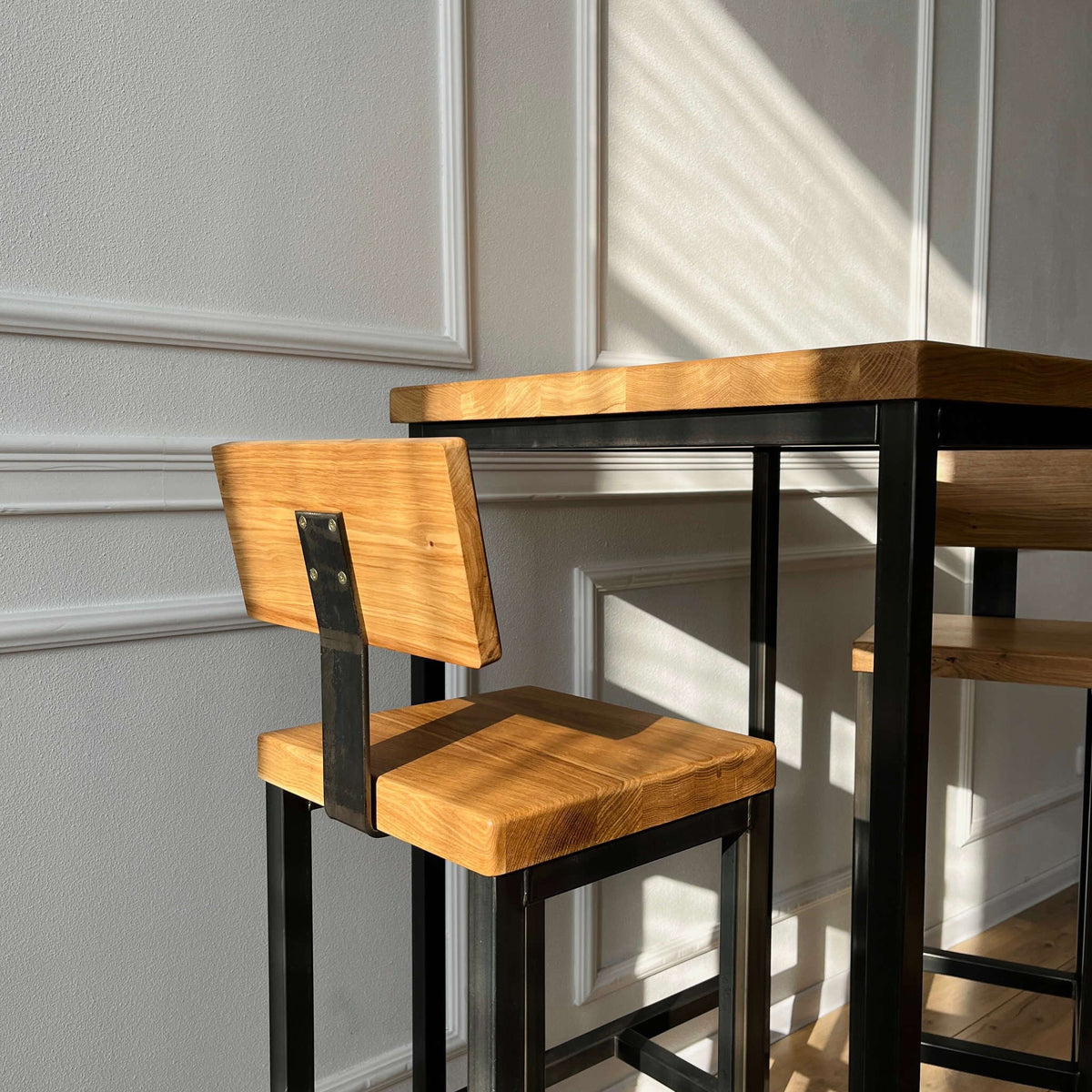Bar-Set Stehtisch 66cm und 2 Stühle